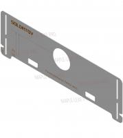 Вставка для шаблона Солдатова «Ручка-завёртка Twice 48.5»